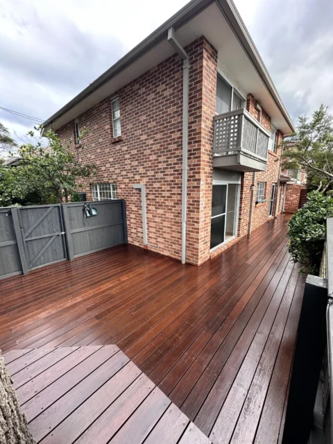Balgowlah Merbau Deck & Screen Restoration