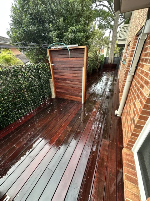 Balgowlah Merbau Deck & Screen Restoration