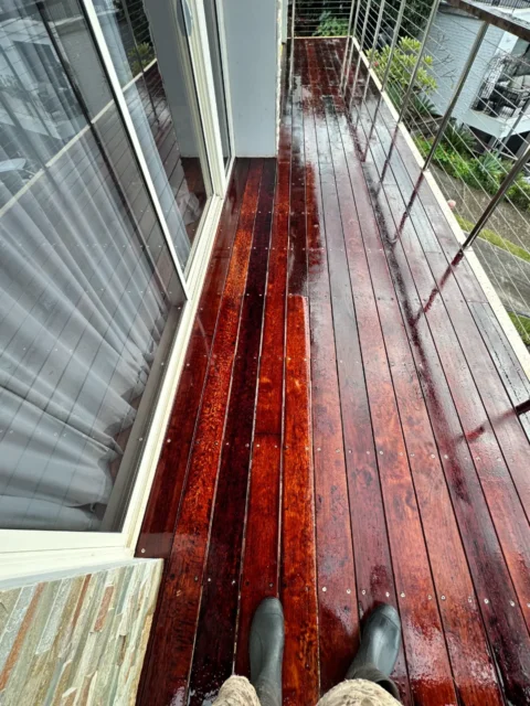 Bilgola Plateau Elevated Merbau Balcony Rebuild