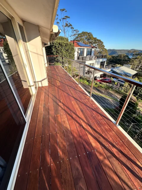 Bilgola Plateau Elevated Merbau Balcony Rebuild