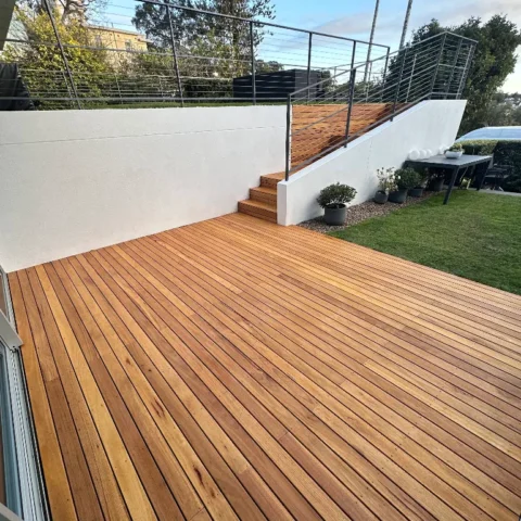 C Rushton, Mosman Tallowwood Re Decking