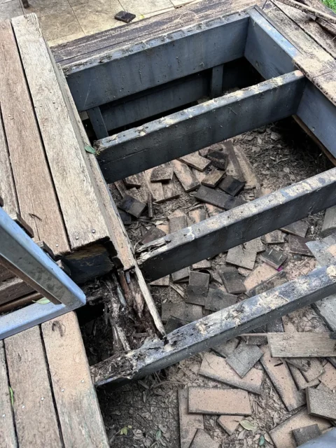 Deck Restoration & Structural Rebuild in Cammeray