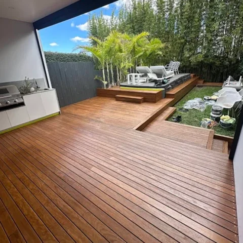 Restored timber deck in Sydney