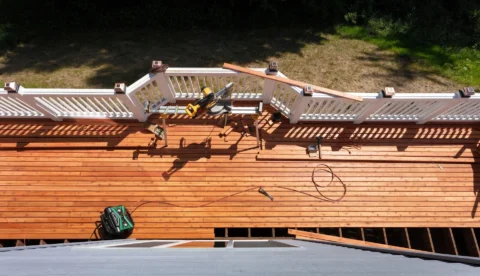 Custom deck building in Sydney
