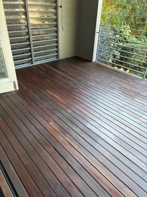 Haberfield Mahogany Deck Restoration