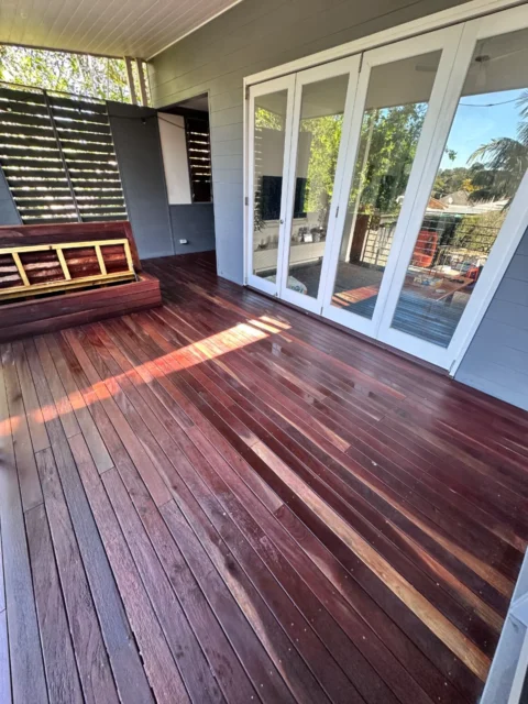 Haberfield Mahogany Deck Restoration