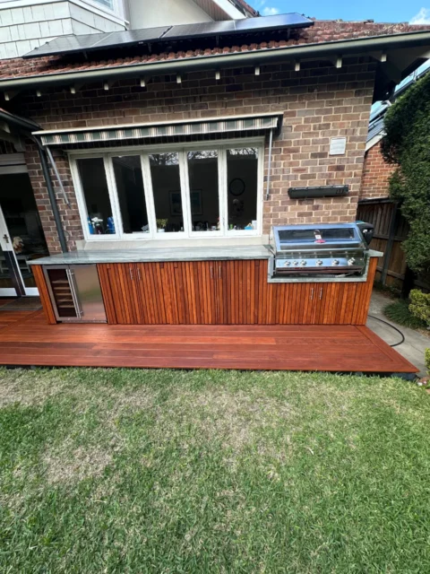 Mosman Tallowwood Deck & Outdoor Kitchen