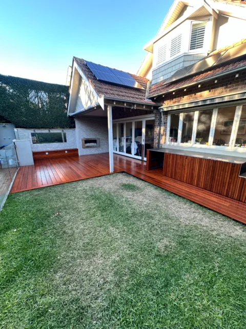 Mosman Tallowwood Deck & Outdoor Kitchen After