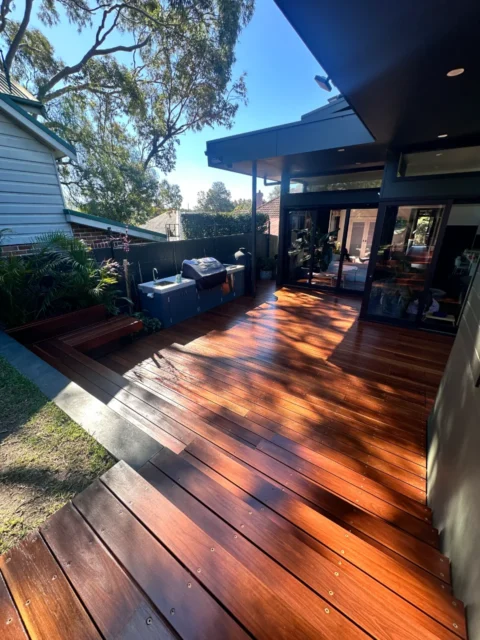 Naremburn Spotted Gum Colour Restoration