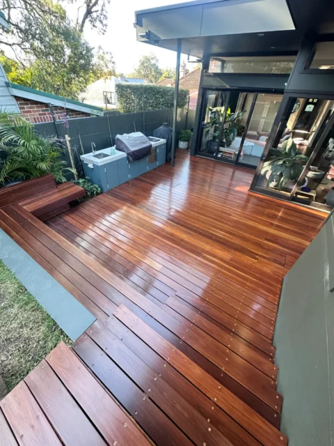 Naremburn Spotted Gum Colour Restoration