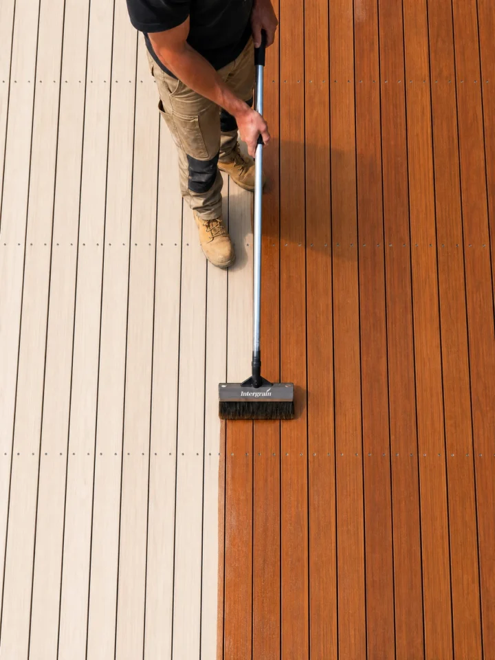 Professional deck oiling service in Sydney